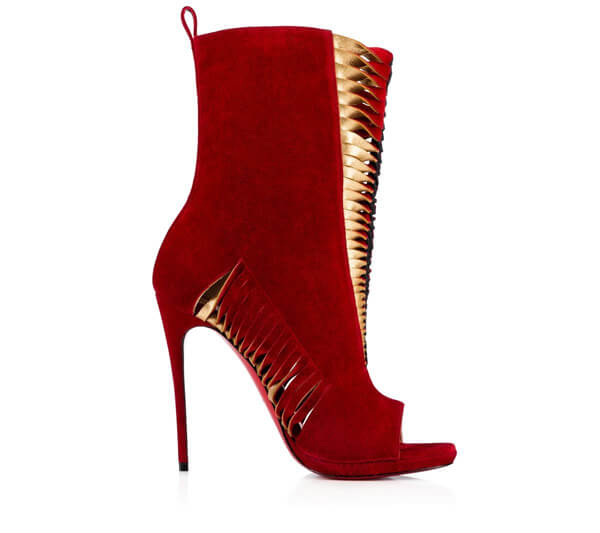 日本未入荷 クリスチャン ルブタンスーパーコピー Christian Louboutin 2016新作 魅惑的なカーマイン Miss Circusブーツ